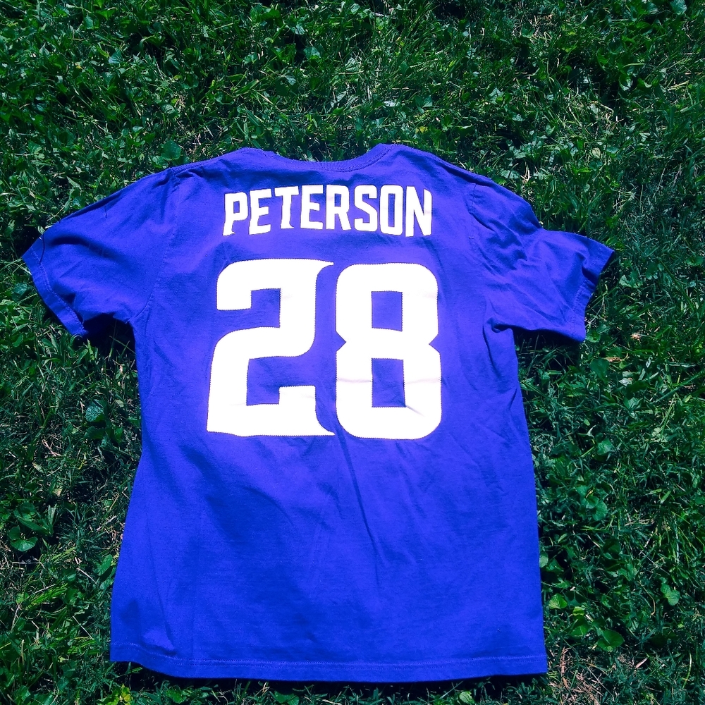 Adrian peterson vikings jersey shirt